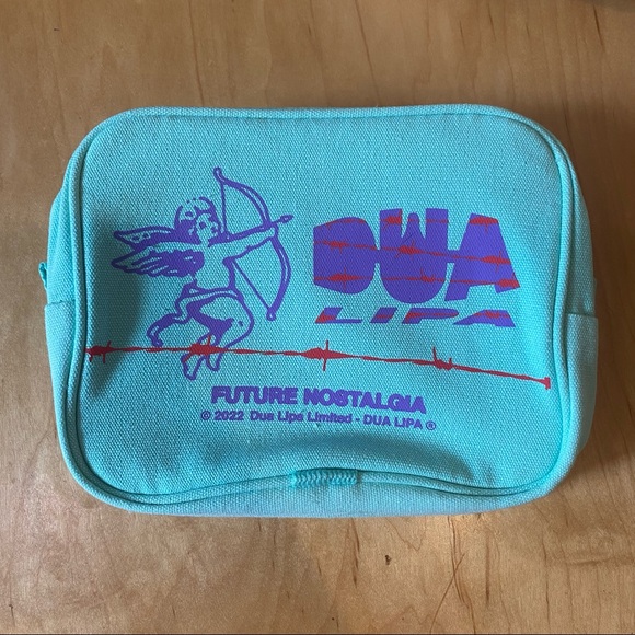 Dua Lipa Future Nostalgia Tour Makeup Bag - Picture 1 of 6